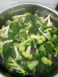Make Splendid broccoli step 1