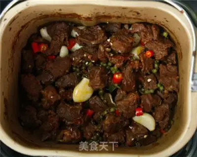 Make Spicy beef step 4