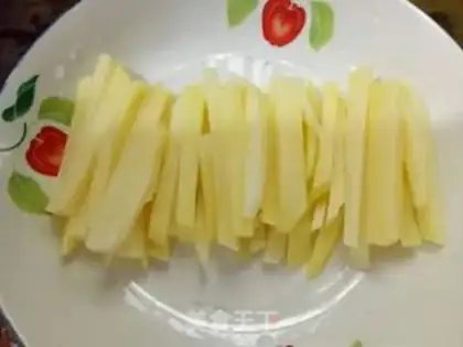Make French fries step 1