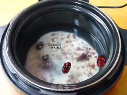 Make Cold summer porridge step 2