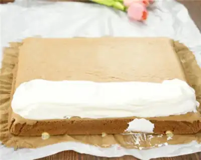 Make A giraffe roll step 11