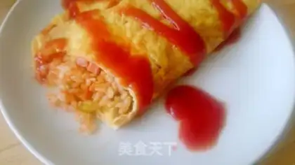 Make Japanese omelet step 3