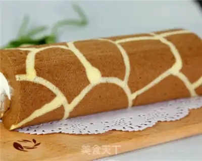 Make A giraffe roll step 12