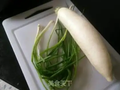 Make Onion radish step 0