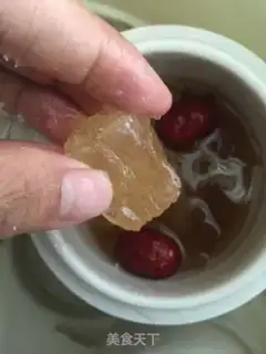 Make Peach and silver spoons step 2