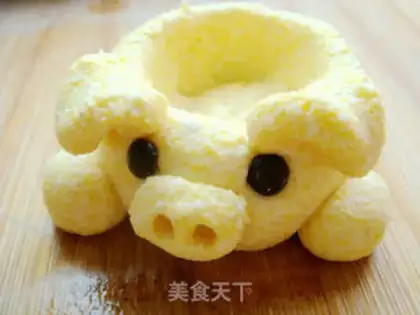 Make Golden pig step 12