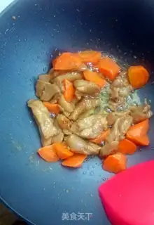 Make Carrot chicken step 2