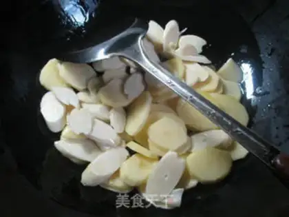 Make Snow veal whips and potatoes step 4