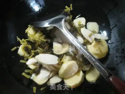 Make Snow veal whips and potatoes step 5
