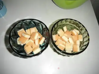 Make Potato mousse cake step 21
