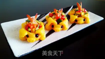 Make Golden pig step 24