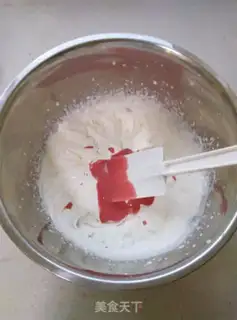 Make Cherry mango mousse step 8