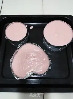 Make Cherry mango mousse step 12