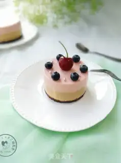 Make Cherry mango mousse step 13
