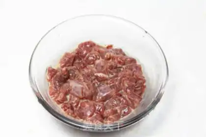 Make Peas and veal step 2