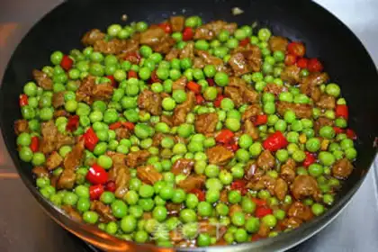 Make Peas and veal step 7