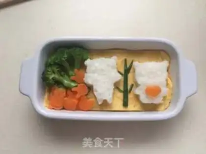 Make Panda lunch box step 9