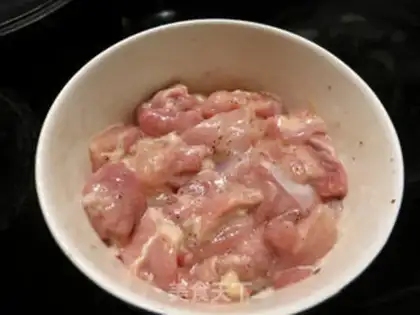 Make Salt chicken step 1
