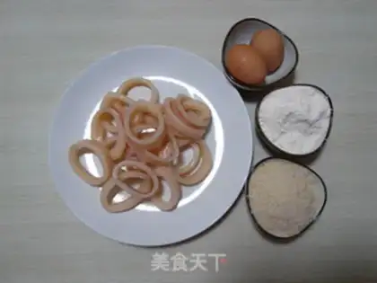 Make No oiled squid rings step 0