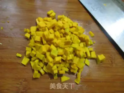 Make Coconut pumpkin step 1