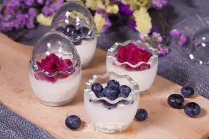 Make Fresh milk pudding step 6