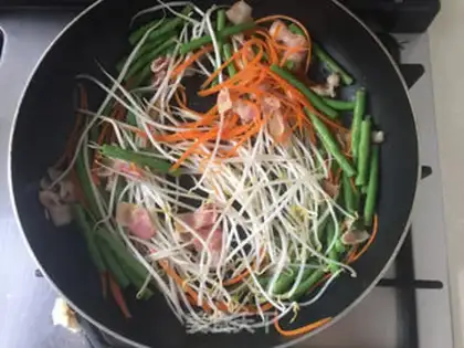 Make Bean bean noodle step 5
