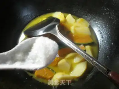 Make Pumpkin with potatoes step 5