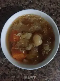 Make Peach and silver spoons step 3