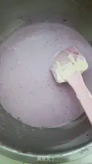 Make Four blueberry cheese mousse step 11