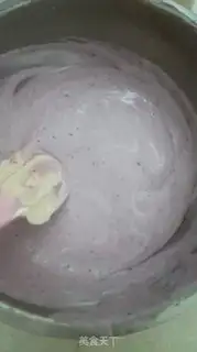 Make Four blueberry cheese mousse step 16