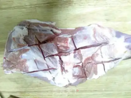 Make Roast leg step 0