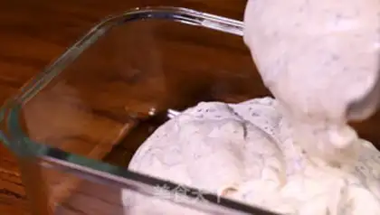 Make Vanilla Olio ice cream step 7