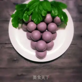 Make Grape buns step 21