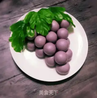 Make Grape buns step 22