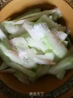Make Soybeans with watermelon peels step 4