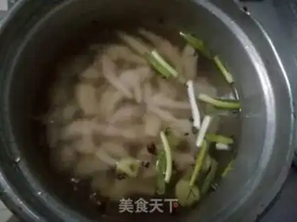 Make Porridge claws step 1
