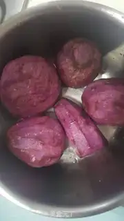 Make Honey violet fries step 0