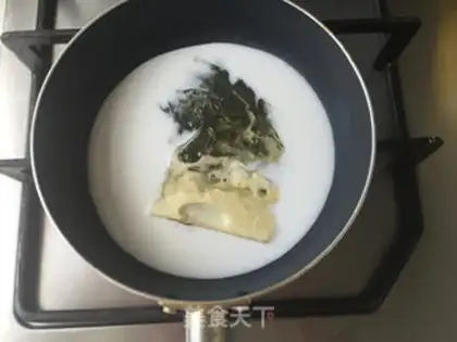 Make Mango cherry blossom mousse step 6