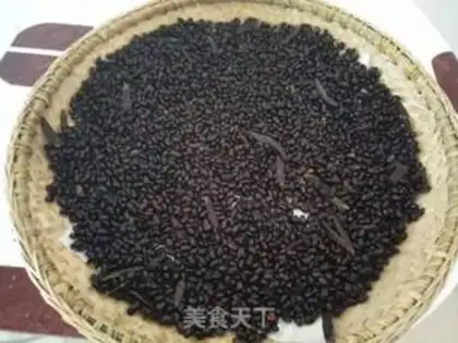 Make Glycerine black beans step 3