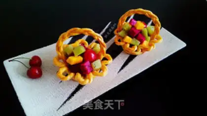 Make Fruit basket bread step 12