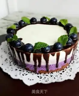 Make Blueberry yogurt mousse step 0