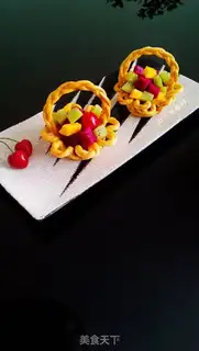 Make Fruit basket bread step 17
