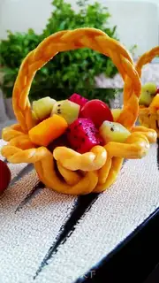 Make Fruit basket bread step 18