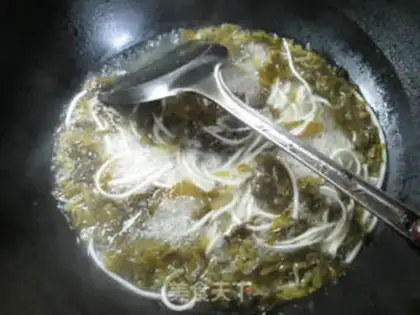 Make Squid noodles step 2
