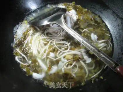 Make Squid noodles step 4