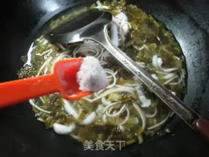 Make Squid noodles step 5