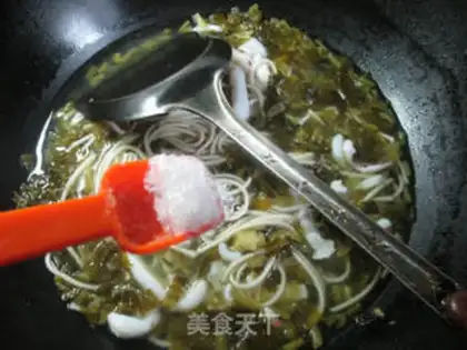 Make Squid noodles step 6