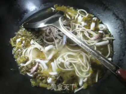 Make Squid noodles step 7