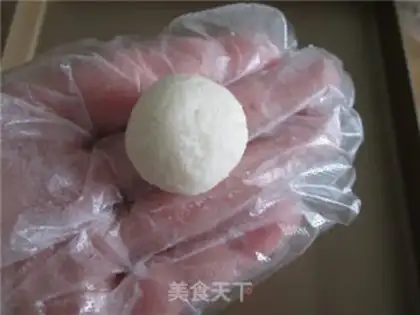 Make Protein coconut ball step 4