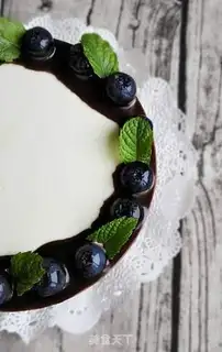 Make Blueberry yogurt mousse step 12